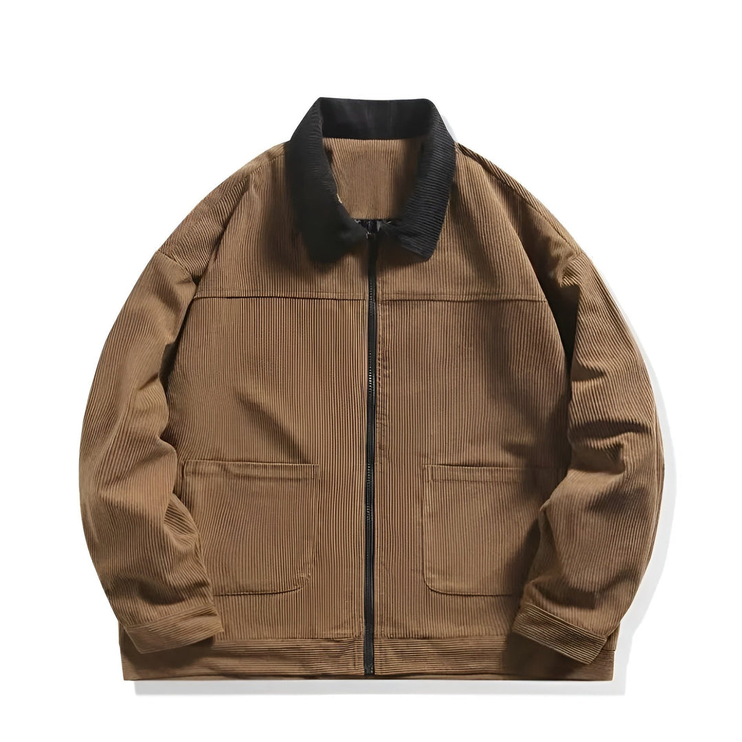 Weston Corduroy Zip Jacket - Saint Drako