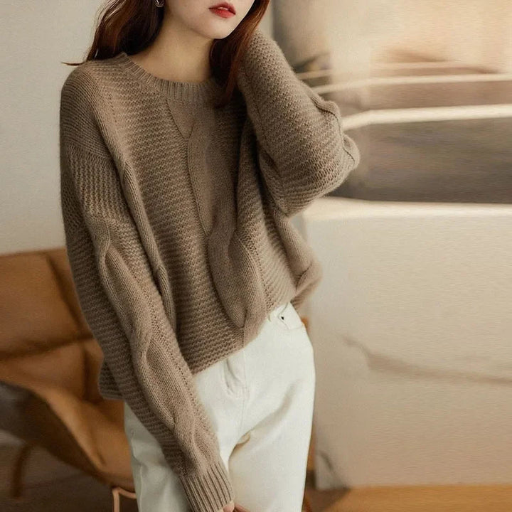 Celora Cashmere Knit Pullover