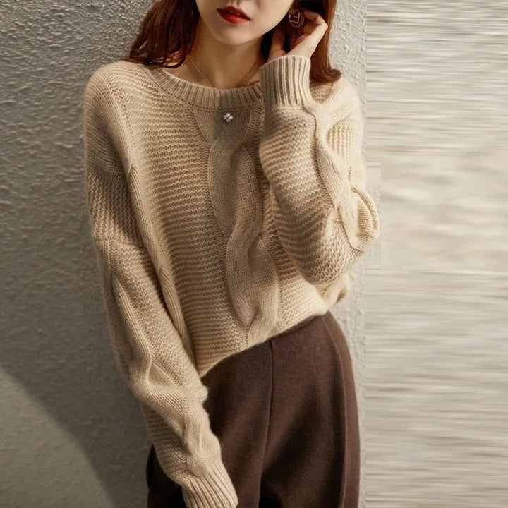 Celora Cashmere Knit Pullover