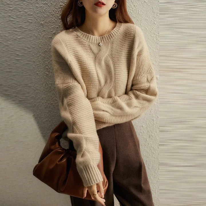 Celora Cashmere Knit Pullover