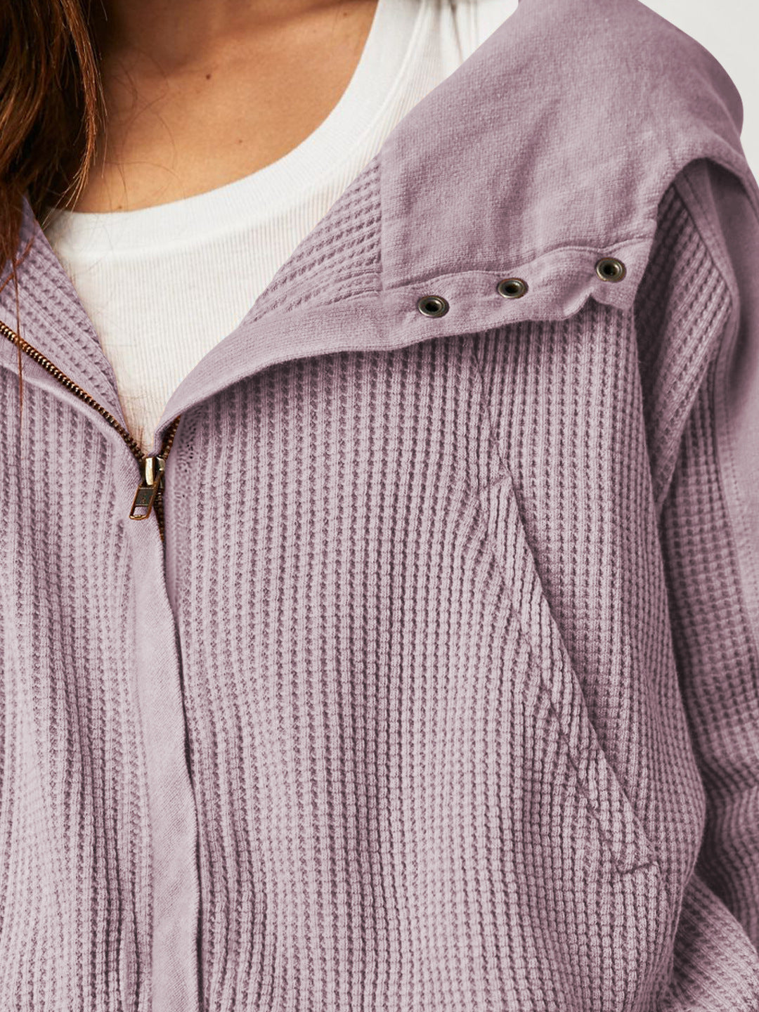 Valona Waffle Hoodie