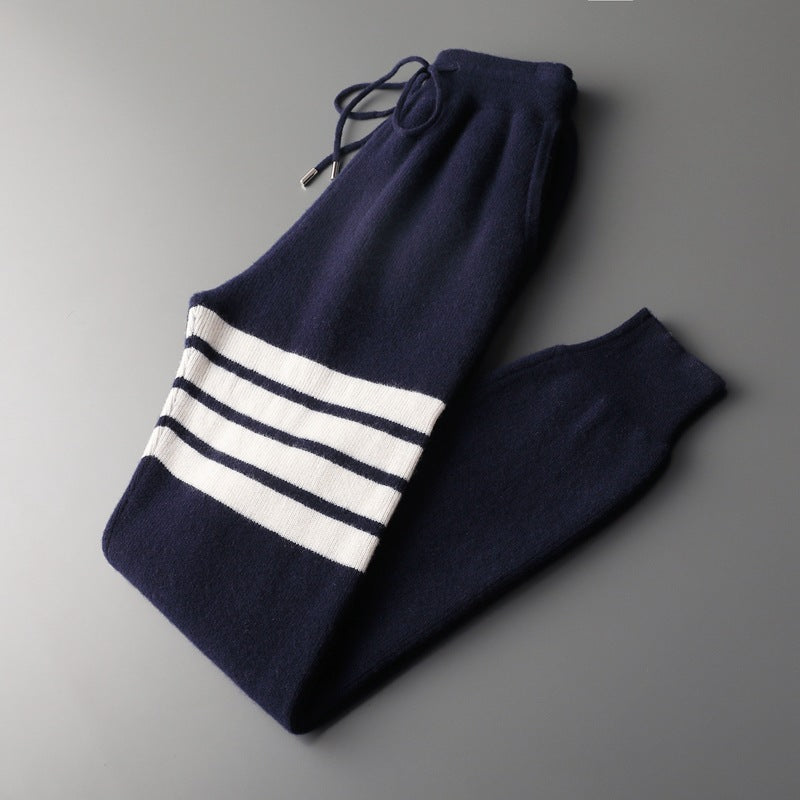 Minimalist Striped Lounge Pants