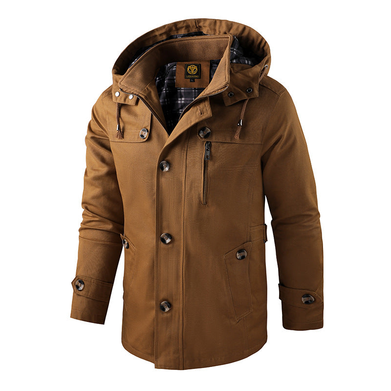 Timber Edge Hoodie Coat - Saint Drako