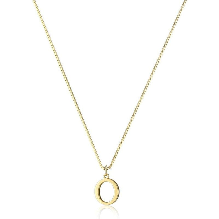 Eloria Initial Pendant Necklace - Saint Drako