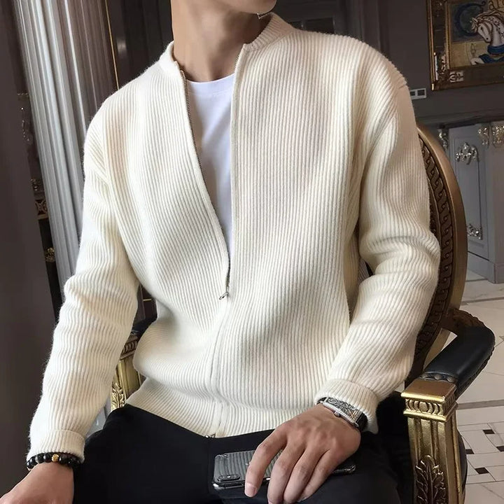 Porto Knit Zip Cardigan