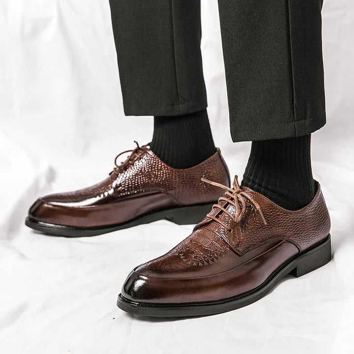 Milano Genuine Leather Oxford Shoes