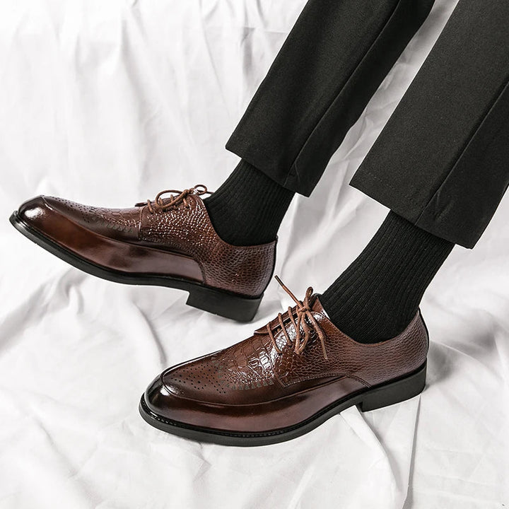 Milano Genuine Leather Oxford Shoes