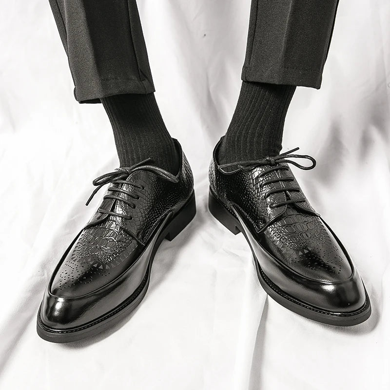 Milano Genuine Leather Oxford Shoes
