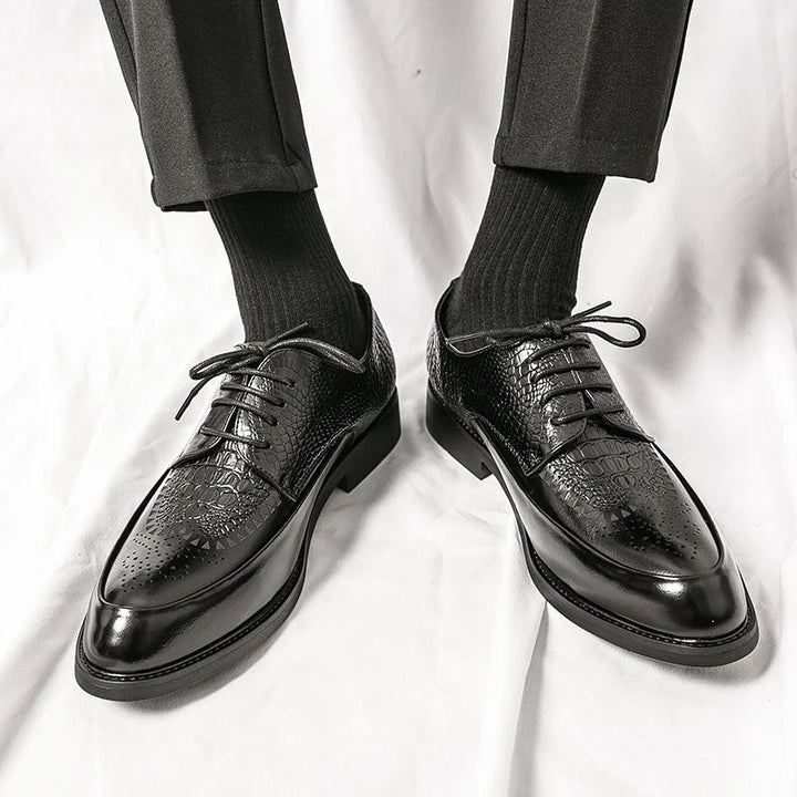 Milano Genuine Leather Oxford Shoes