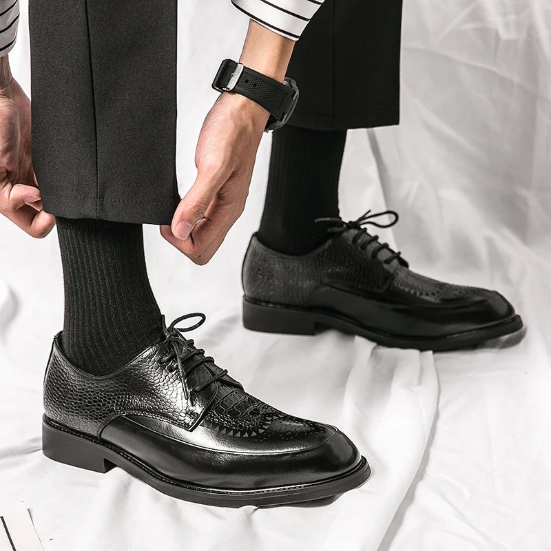 Milano Genuine Leather Oxford Shoes