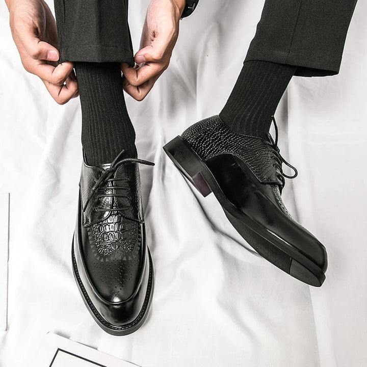 Milano Genuine Leather Oxford Shoes