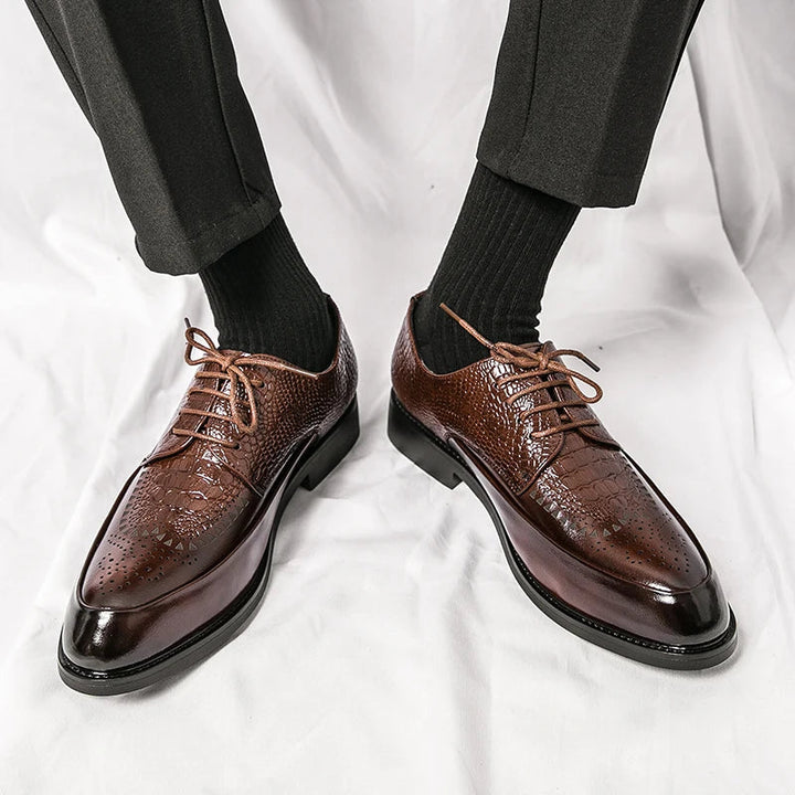 Milano Genuine Leather Oxford Shoes
