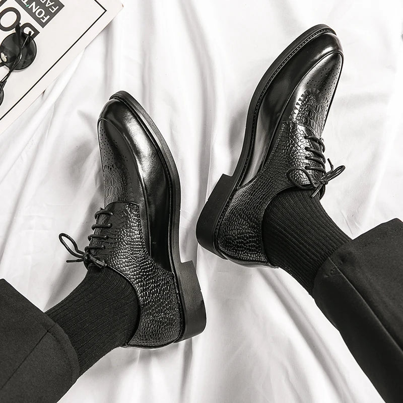 Milano Genuine Leather Oxford Shoes