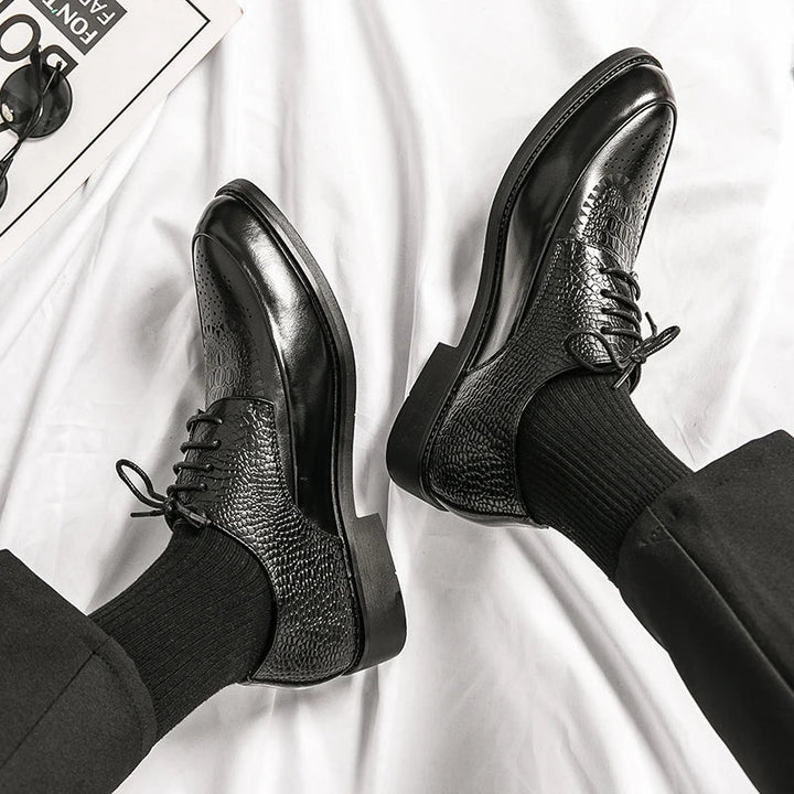 Milano Genuine Leather Oxford Shoes