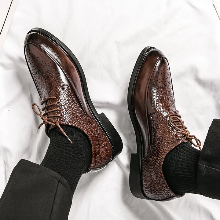 Milano Genuine Leather Oxford Shoes
