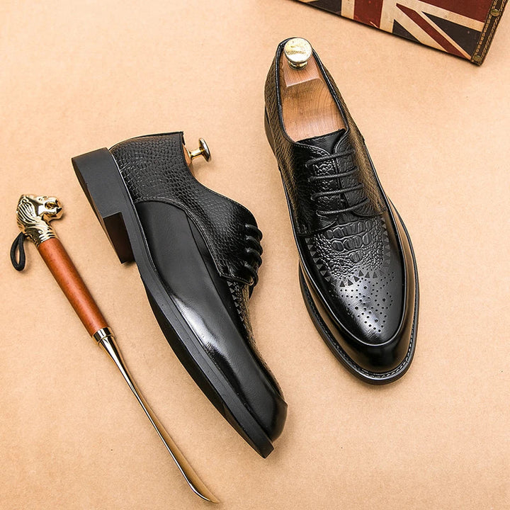 Milano Genuine Leather Oxford Shoes