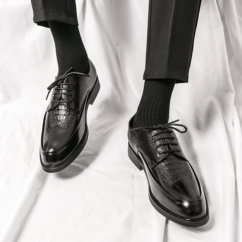 Milano Genuine Leather Oxford Shoes