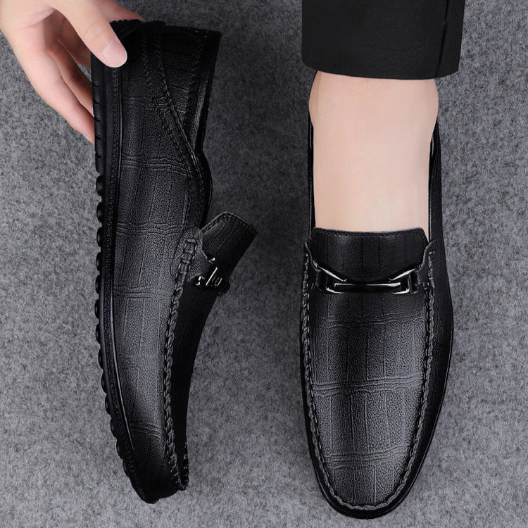 Ardent Genuine Leather Loafers - Saint Drako