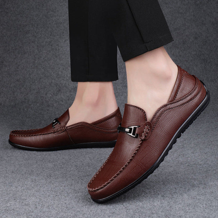 Ardent Genuine Leather Loafers - Saint Drako