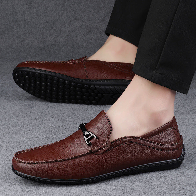Ardent Genuine Leather Loafers - Saint Drako