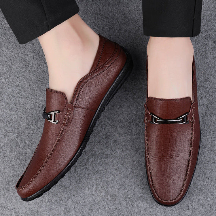 Ardent Genuine Leather Loafers - Saint Drako