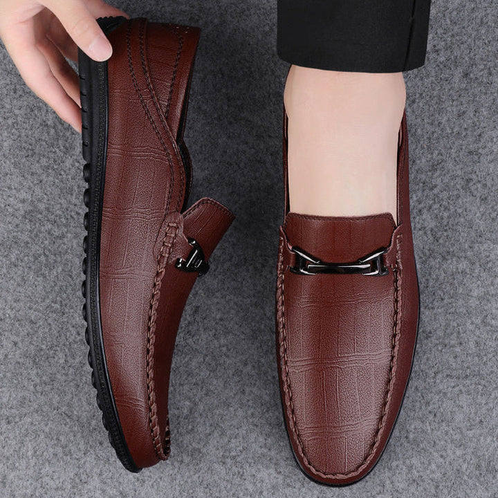 Ardent Genuine Leather Loafers - Saint Drako