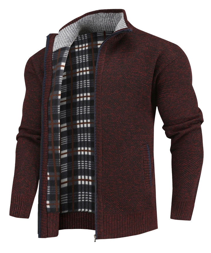 Ridgeway Flannel Lined Sweater (5 Designs)