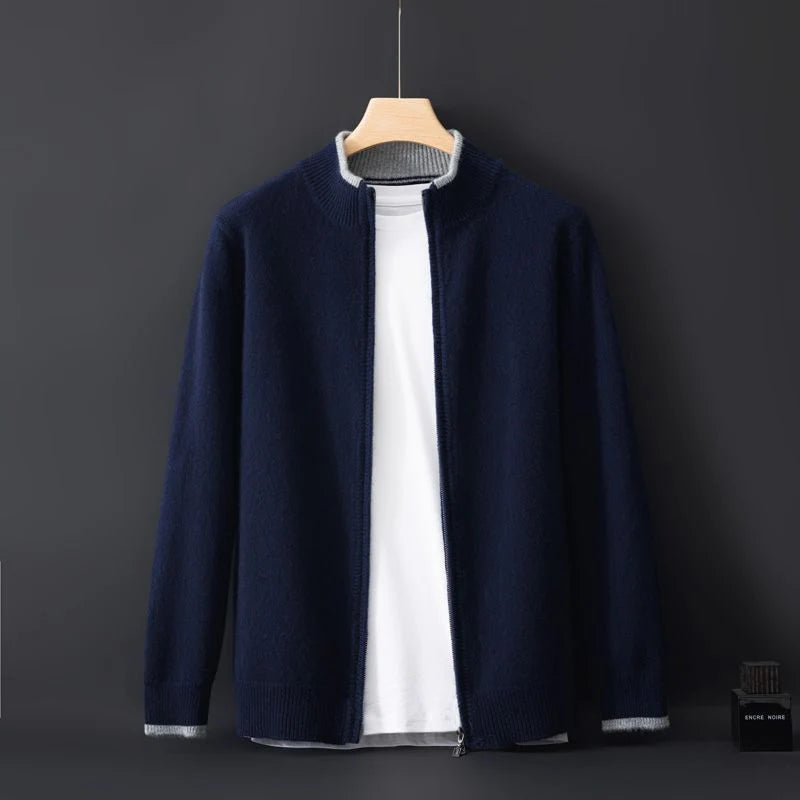 Arden Cashmere Zip Jacket