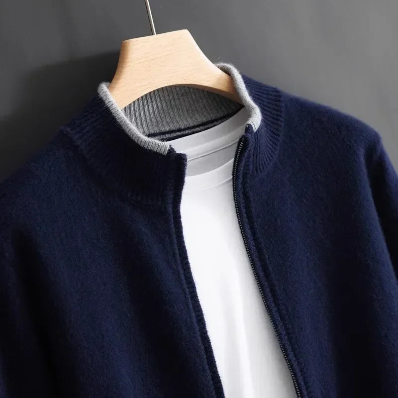 Arden Cashmere Zip Jacket