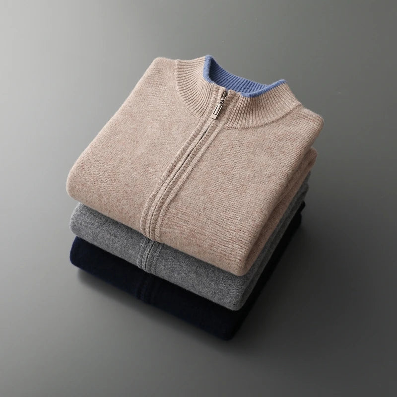 Arden Cashmere Zip Jacket