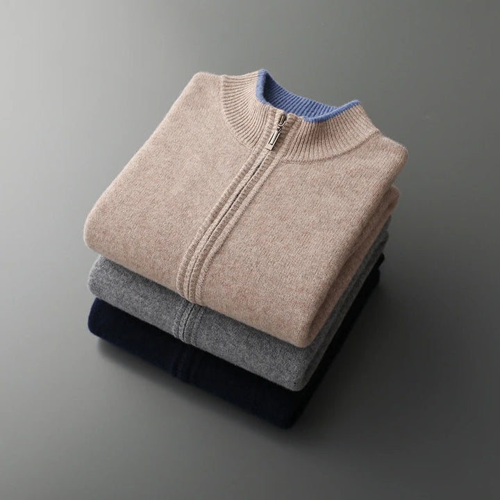 Arden Cashmere Zip Jacket