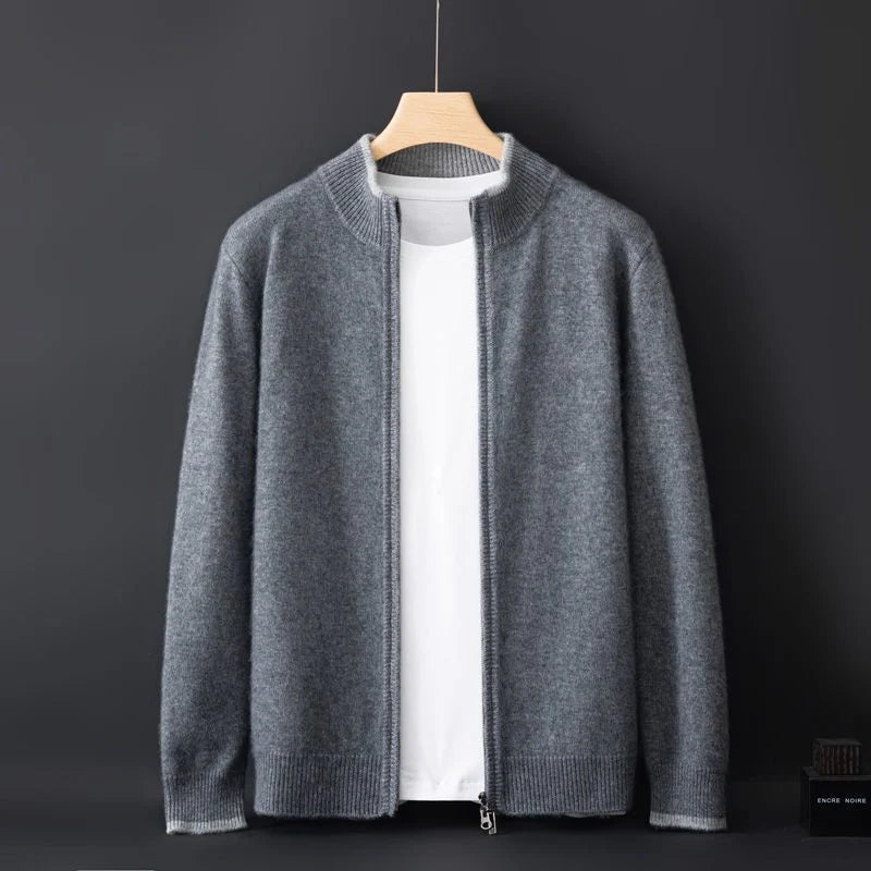 Arden Cashmere Zip Jacket