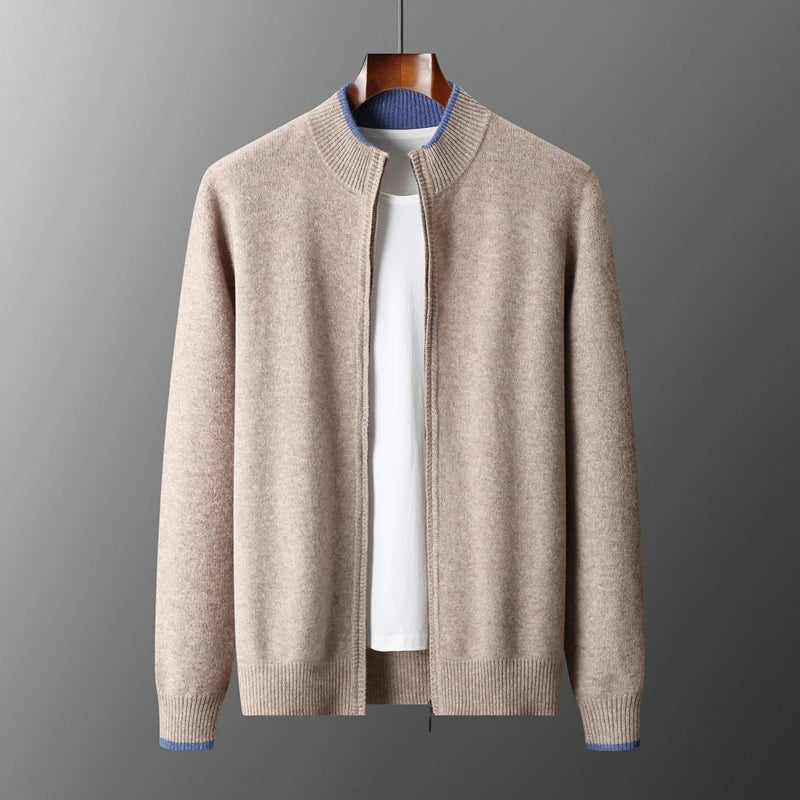 Arden Cashmere Zip Jacket