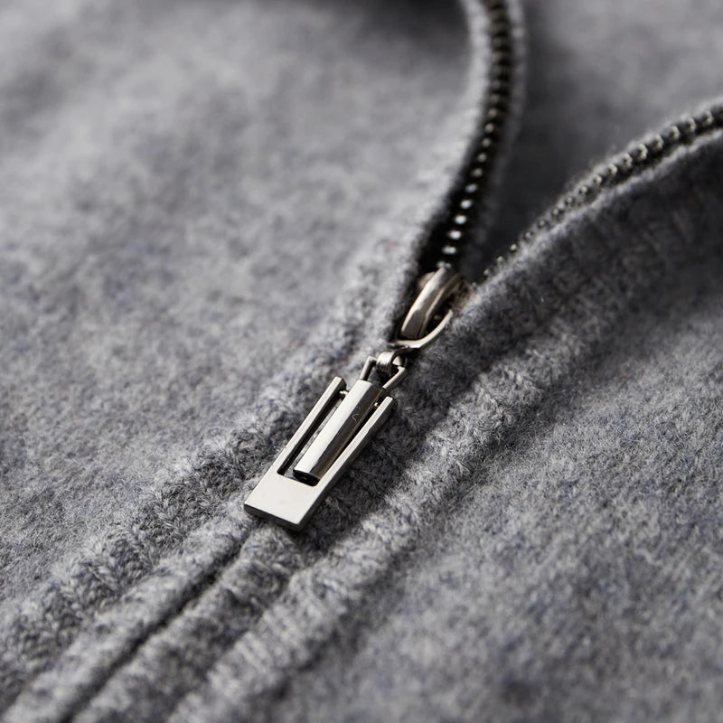 Arden Cashmere Zip Jacket