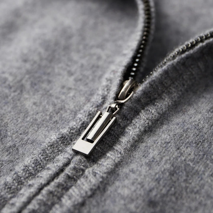 Arden Cashmere Zip Jacket