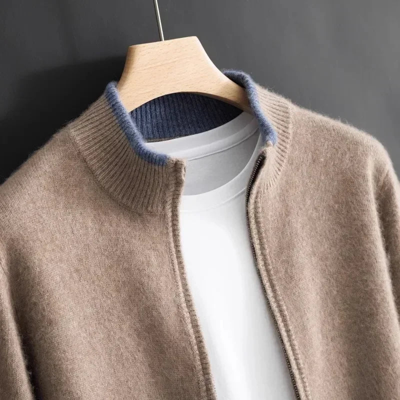 Arden Cashmere Zip Jacket