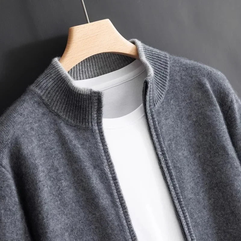 Arden Cashmere Zip Jacket