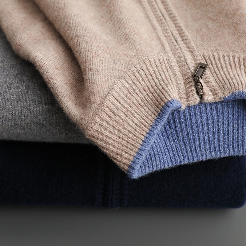 Arden Cashmere Zip Jacket