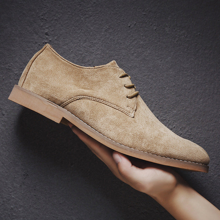 Novaro Suede Oxford Shoes - Saint Drako
