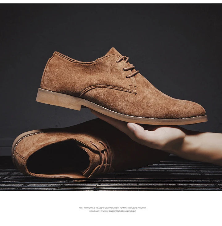 Trento Suede Lace-Up Shoes - Saint Drako