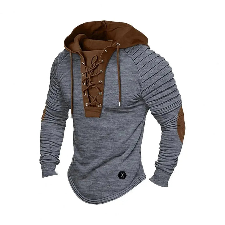 Stonebridge Slim Fit Lace-Up Hoodie