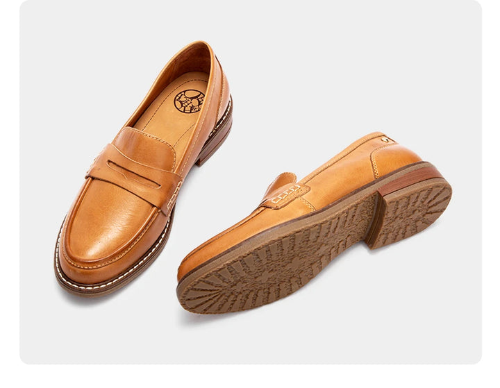 Valetta Orthopedic Leather Loafers - Saint Drako