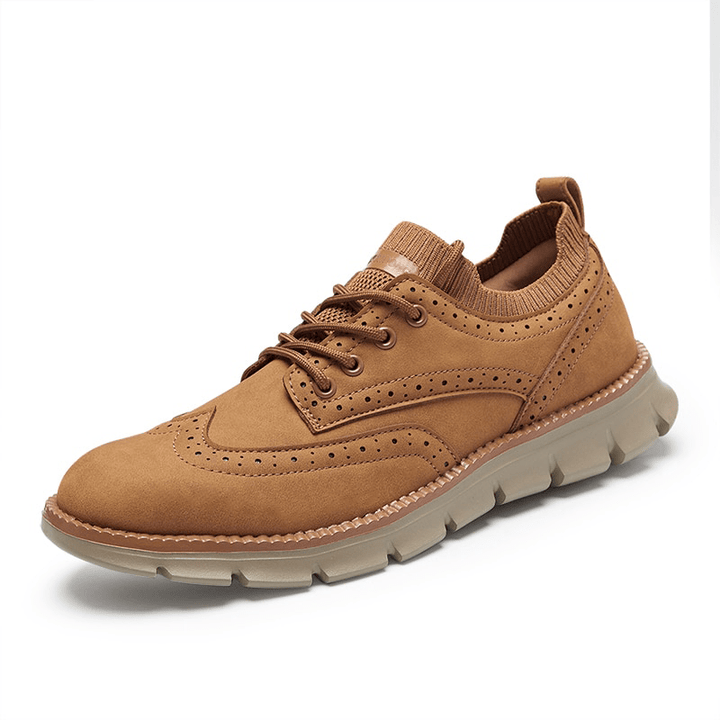 VentioMen's Flexible Leather Casual Shoe - Saint Drako