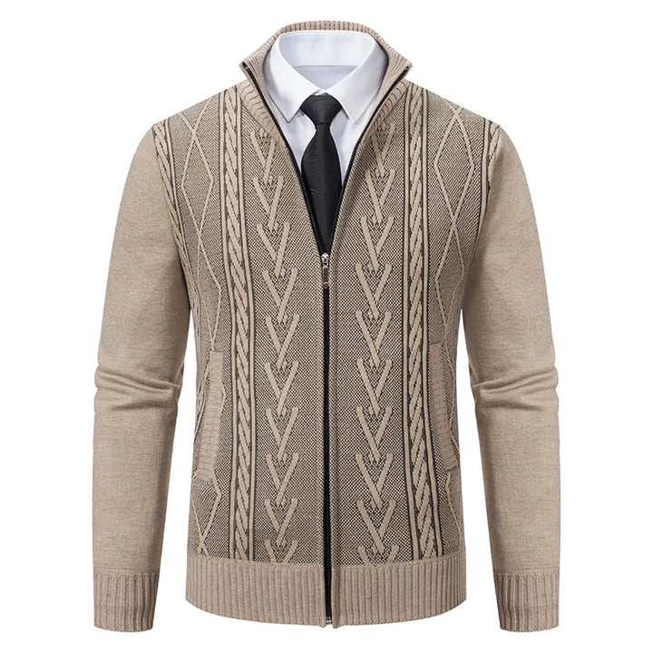 Turin Padded Cashmere Knit Jacket - Saint Drako