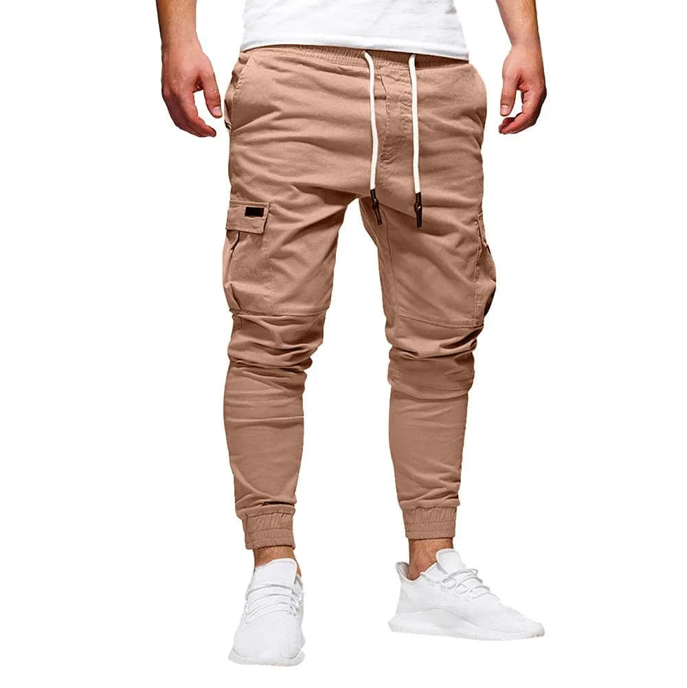 Men's Casual Cotton Joggers - Saint Drako