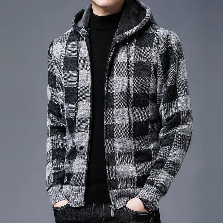 Westbury Plaid Hooded Jacket