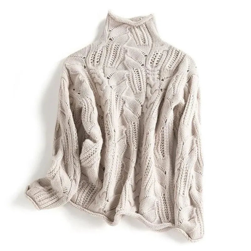 Selene Cashmere Knit Sweater - Saint Drako