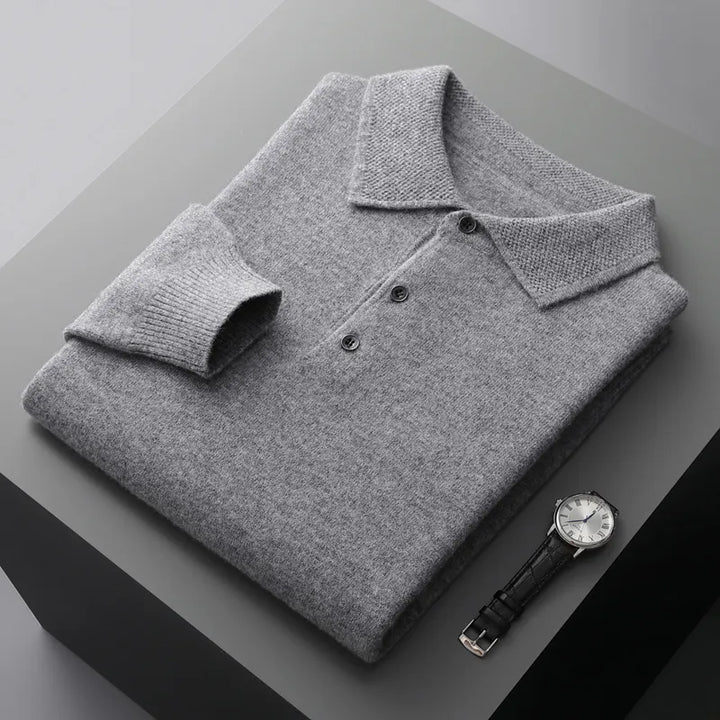 100% Merino Camden Polo - Saint Drako