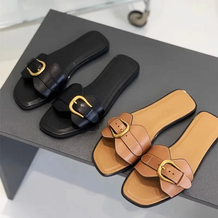 Chrisee Buckle Sandals