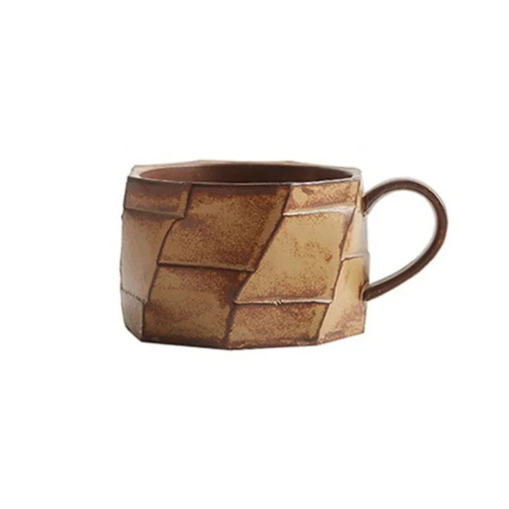 CrocHide Ceramic Embossed Mug